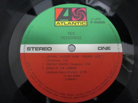 Yes Yessongs Japan 10th Anniv LTD 3LP SET OBI COMPLETE