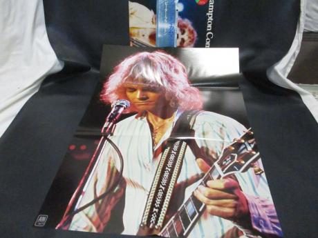 Peter Frampton Comes Alive Japan Tour ED 2LP OBI RARE POSTER