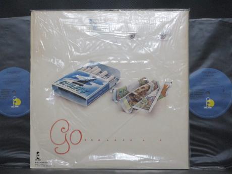 Stomu Yamash'ta Steve Winwood Go Live From Paris Japan Orig. 2LP LOGO STICKER