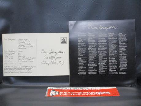Bruce Springsteen Greetings From Asbury Park Japan LP RED OBI GIMMICK COVER