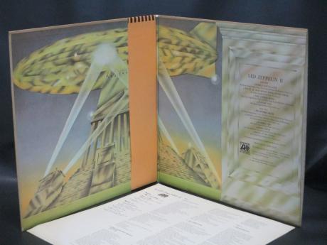 Led Zeppelin 2nd II Japan Rare LP BROWN OBI