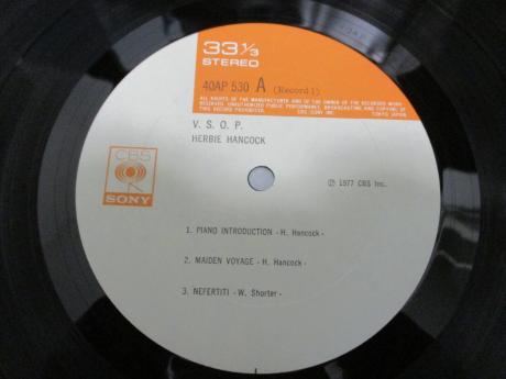 Herbie Hancock V.S.O.P. Japan Orig. 2LP OBI INSERT