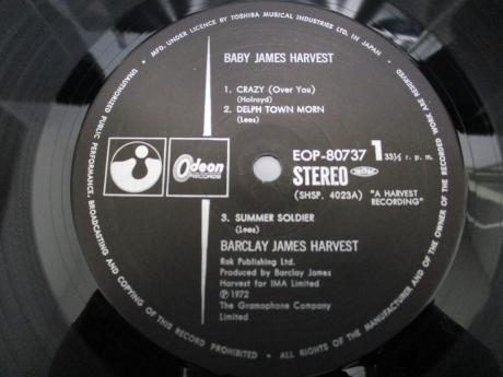Barclay James Harvest Baby James Harvest Japan Orig. LP OBI