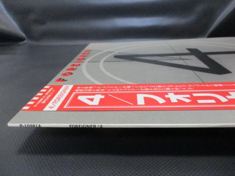 Foreigner 4 Japan Orig. LP OBI INSERT
