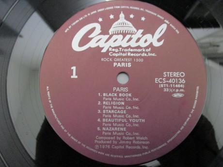 Fleetwood Mac Paris S/T Same Title Japan Rare LP OBI