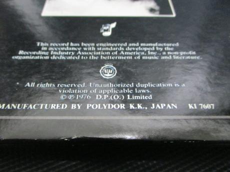 Blackmore’s Rainbow Rising Japan Orig. LP INSERT