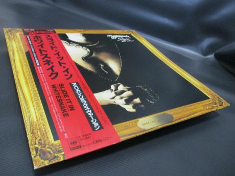 Whitesnake Slide It In Japan American Remix Version LP RED OBI
