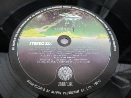 Black Sabbath Live Evil Japan Orig. 2LP OBI INSERT