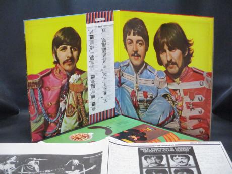 Beatles / Sgt Pepper’s Lonely Hearts Club Band Japan FLAG OBI ED LP INSERT
