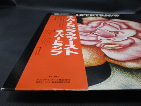 Supertramp 1st Same Title Japan Orig. PROMO LP OBI