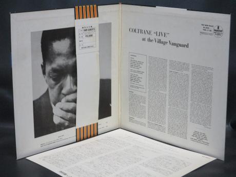 John Coltrane Live At The Village Vanguard Japan Rare LP OBI RED WAX