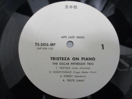 Oscar Peterson Trio Mellow Mood Japan Orig. PROMO LP G/F DIF WHITE LABEL