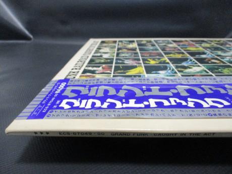 Grand Funk Railroad Caught in the Act Japan Orig. 2LP OBI