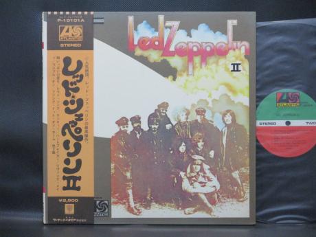 Led Zeppelin 2nd II Japan Rare LP OBI BIG POSTER