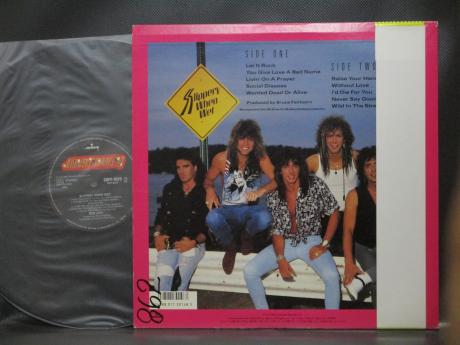 Bon Jovi Slippery When Wet Japan Orig. LP OBI DIF COVER