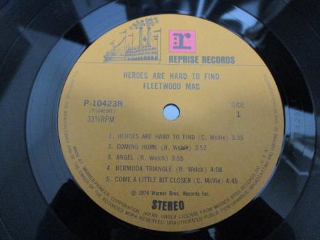 Fleetwood Mac Heroes Are Hard to Find Japan Orig. LP OBI