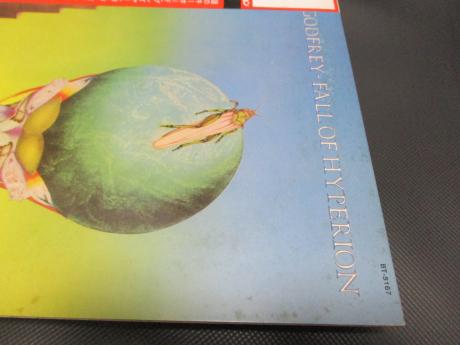 The Enid Robert John Godfrey Fall Of Hyperion Japan Orig. PROMO LP OBI WHITE LABEL