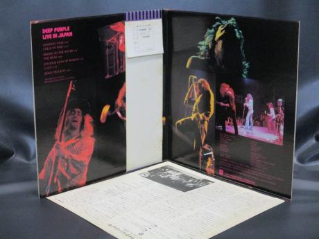 Deep Purple Live in Japan Japan Orig. 2LP OBI NEGATIVE