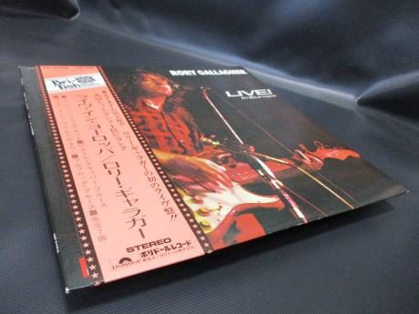 Rory Gallagher Live in Europe Japan Orig. LP OBI