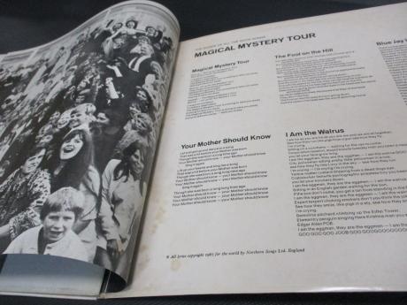 Beatles Magical Mystery Tour Japan Apple Early Press LP OBI