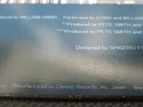 Police Sting If You Love Somebody Japan Rare 4 Track 12” OBI DIF COVER