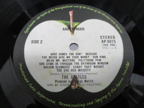 Beatles Abbey Road Japan Forever ED LP GREEN OBI