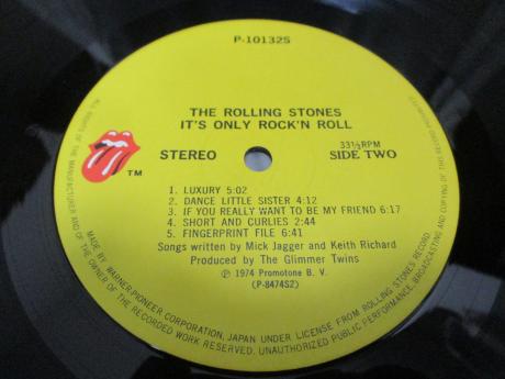 Rolling Stones It’s Only Rock’n Roll Japan Early Press LP OBI