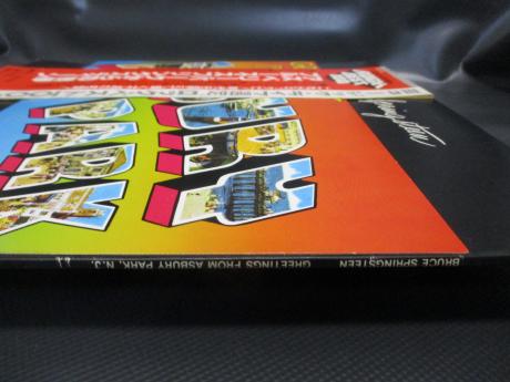 Bruce Springsteen Greetings From Asbury Park Japan LP RED OBI GIMMICK COVER