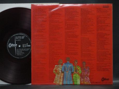 Beatles Sgt. Peppers Lonely Hearts Japan Orig. LP ODEON RED WAX
