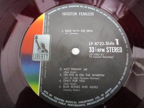 Houston Fearless S/T Japan Orig. LP DIF RED WAX