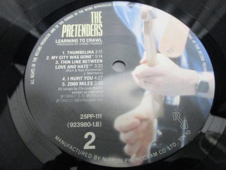Pretenders Learning To Crawl Japan Orig. LP OBI