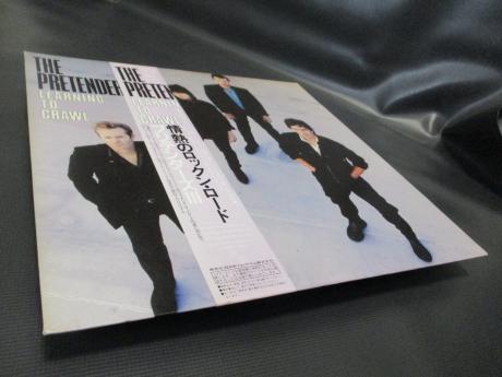 Pretenders Learning To Crawl Japan Orig. LP OBI
