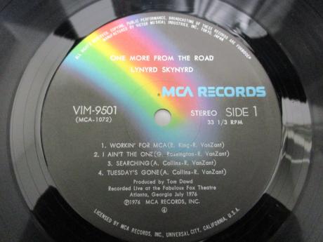 Lynyrd Skynyrd One More From the Road Japan Orig. 2LP BLACK & BLUE OBI