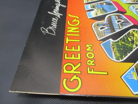 Bruce Springsteen Greetings From Asbury Park Japan LP RED OBI GIMMICK COVER