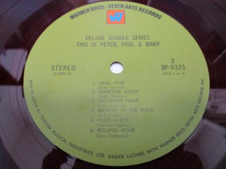 PPM Peter Paul and Mary This is Japan ONLY 2LP RED WAX