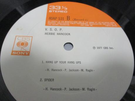 Herbie Hancock V.S.O.P. Japan Orig. 2LP OBI INSERT
