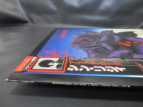 Thin Lizzy Black Rose a Rock Legend Japan Philip Lynott Mourning ED LP OBI