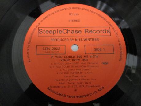 Kenny Drew Trio If You Could See Me Now Japan Rare LP PURPLE OBI