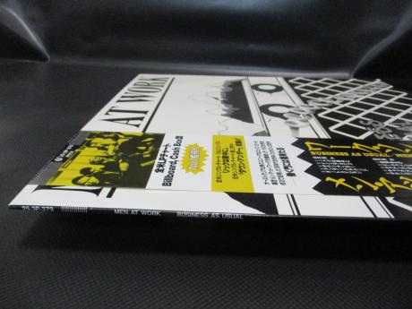 Men At Work Business As Usual Japan Orig. LP OBI