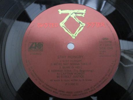 Twisted Sister Stay Hungry Japan Orig. LP OBI INSERT