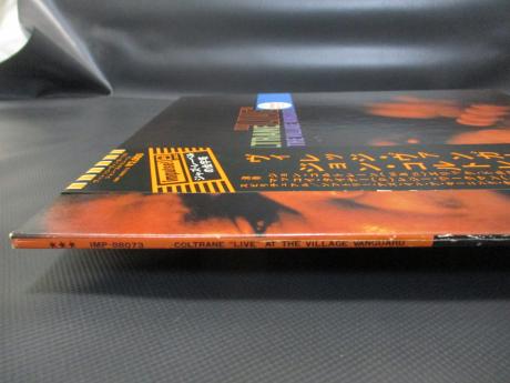 John Coltrane Live At The Village Vanguard Japan Rare LP OBI RED WAX