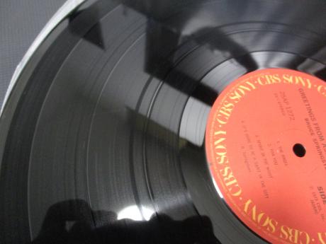 Bruce Springsteen Greetings From Asbury Park Japan LP RED OBI GIMMICK COVER