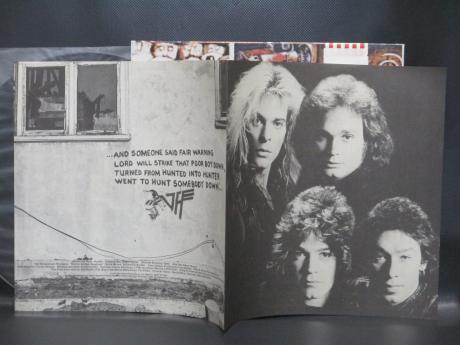 Van Halen Fair Warning Japan Orig. LP OBI INSERT