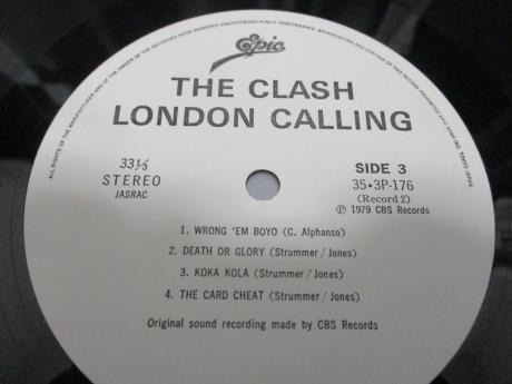 Clash London Calling Japan Early Press 2LP OBI G/F INSERT