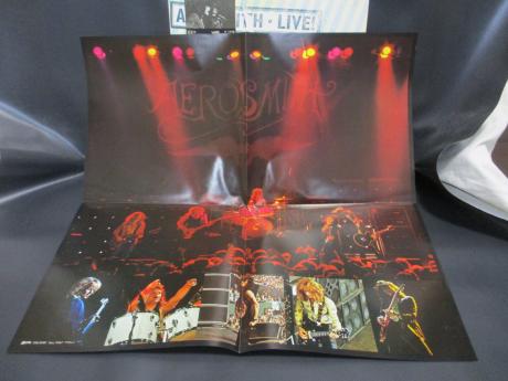 Aerosmith Live Bootleg Japan Orig. PROMO 2LP OBI RARE POSTER