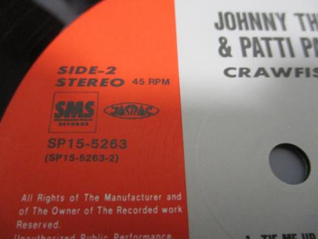 Patti Palladin & Johnny Thunders Crawfish Japan Orig. 3 Track 12” OBI