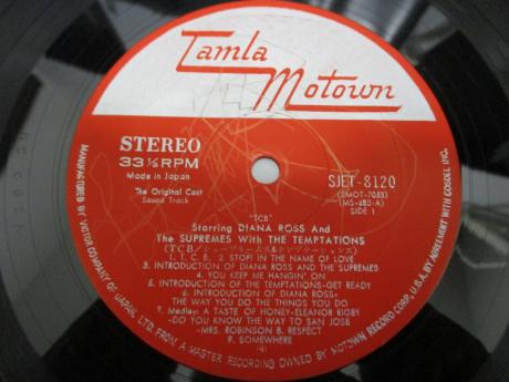 Diana Ross & Supremes with Temptations TCB Japan Orig. LP OBI