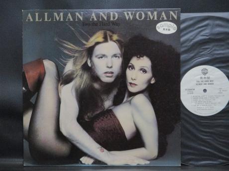 Gregg Cher Allman And Woman Two The Hard Way Japan Orig. PROMO LP WHITE LABEL