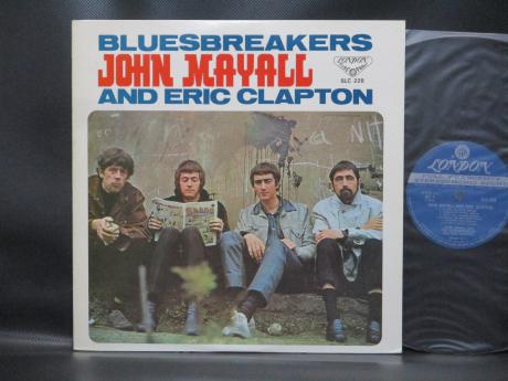 John Mayall & Eric Clapton Bluesbreakers Japan Rare LP DIF COVER