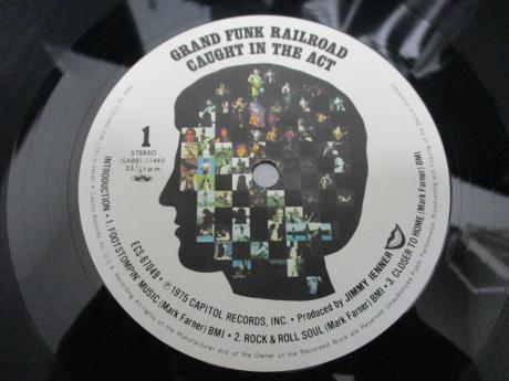Grand Funk Railroad Caught in the Act Japan Orig. 2LP OBI BOOKLET